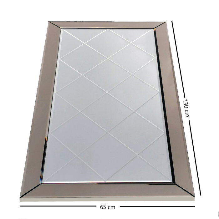 Hanah Home Espejo A330D Plata